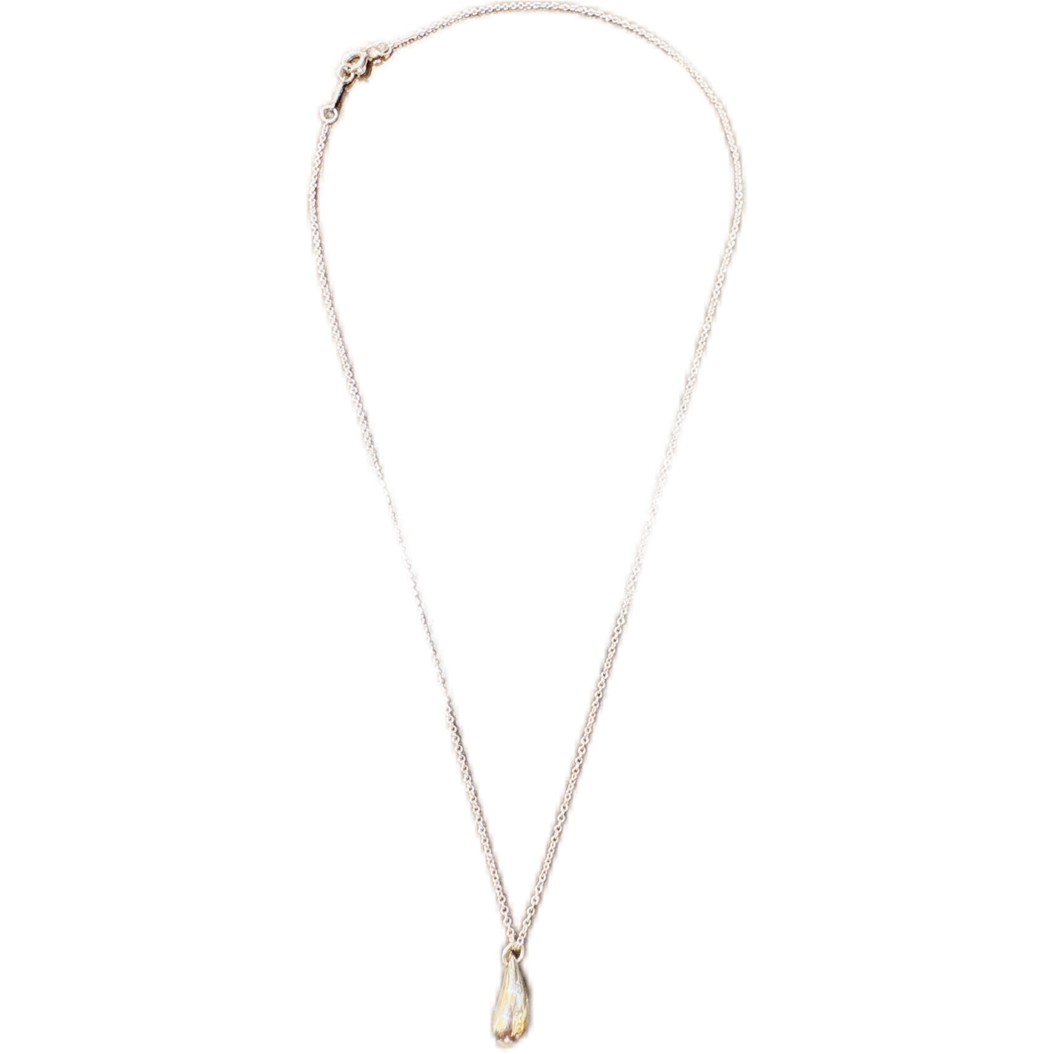 ボビン！TIFFANY&Co. ティアドロップ クロスネックレス SV TIFFANY&Co