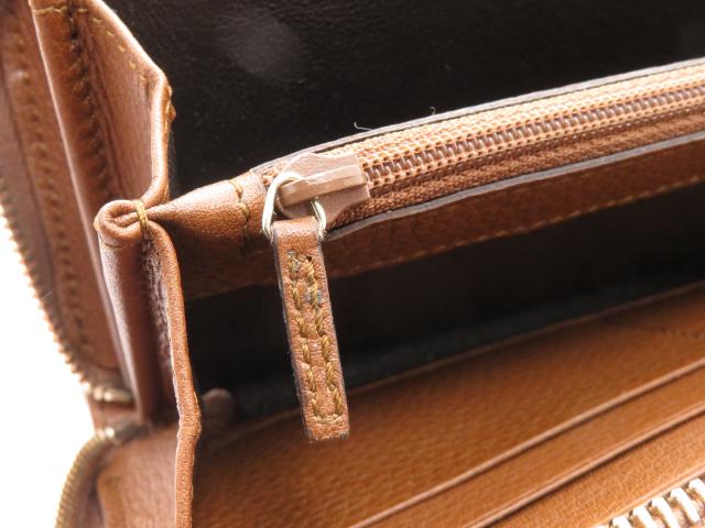 GUCCI グッチ ラウンド長財布 バンブータッセル GGキャンバス