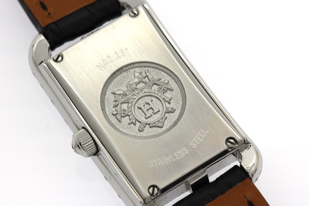HERMES エルメス 腕時計 ナンタケット NA2.231 ステンレススティール  