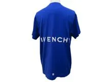 GIVENCHY×Disney　ジバンシィ×ディズニー　オズワルドTシャツ　メンズS　ブルー　コットン　BM716R3YAW　2143200546461　【432】