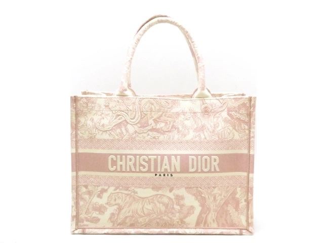 Dior ディオール イニシャル有 トートバッグ ブックトートミディアム 