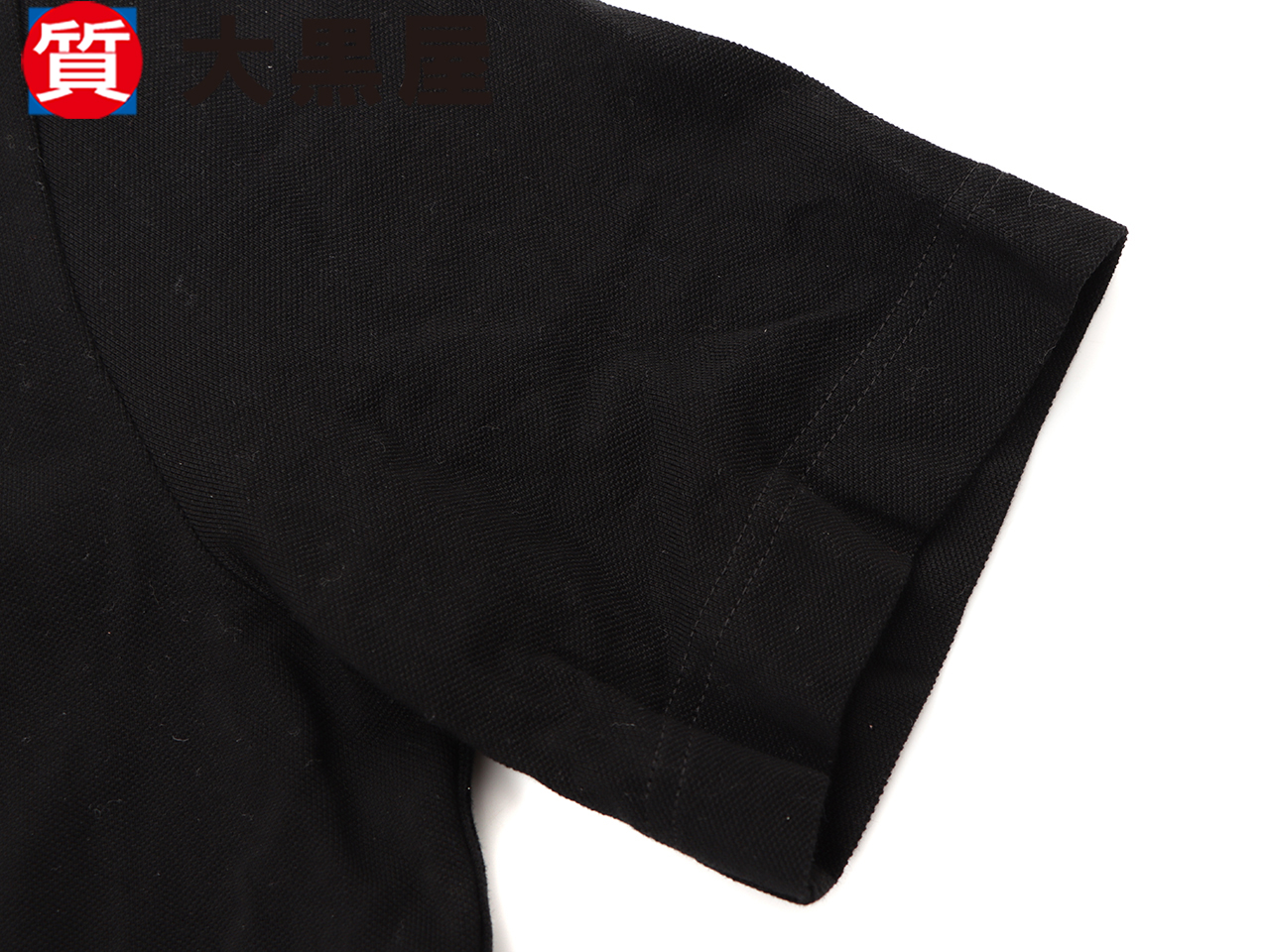 HERMES　エルメス　　ポロシャツ　サイズS　メンズ　ブラック　（2146000279829）【432】