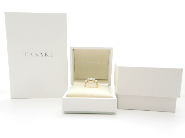TASAKI タサキ デインジャー トライブ リング K18 イエローゴールド