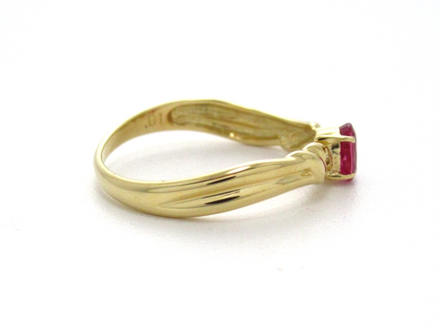 K18ルビー・ダイヤモンドリングR1.60ct D0.80ctSize12