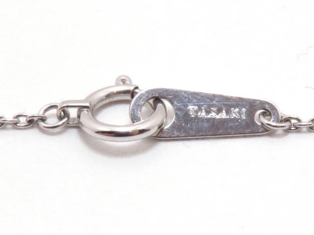 TASAKI タサキ パール ダイヤモンド ロングネックレス K18WG P