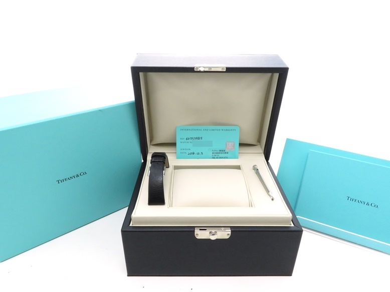 TIFFANY＆CO ティファニー イーストウエスト 60557985 シルバー文字盤