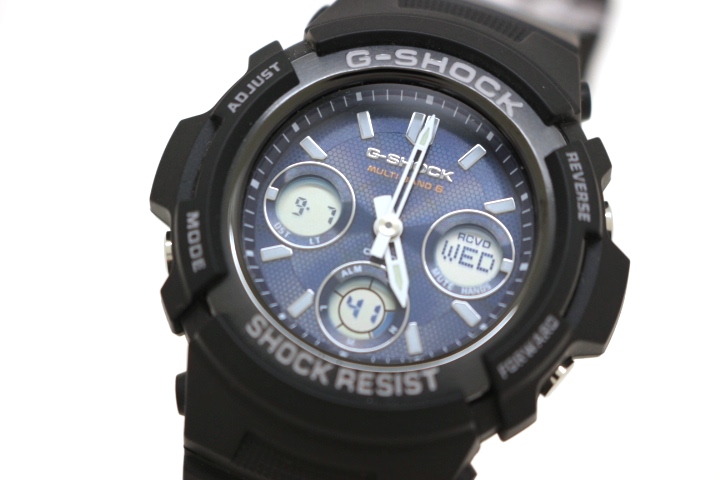 G-SHOCK Gショック AWG-M100SB-2AJF メンズ 電波ソーラー