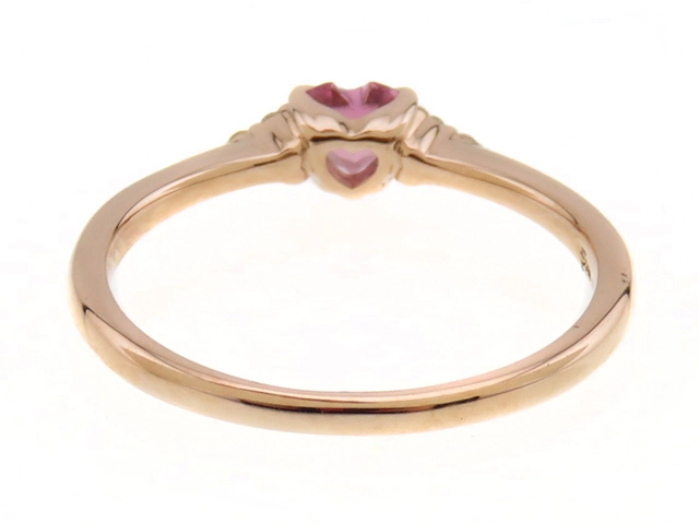 STAR JEWELRY　スタージュエリー　リング　2JR0297　指輪　ピンクトルマリン　ダイヤモンド　ピンクゴールド　K10PG　D0.03　約1.4g　9号　2143500268681【207】