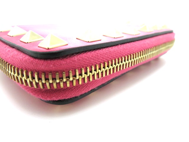 VALENTINO ヴァレンティノ 小物 財布 ロックスタッズ ラウンドコイン