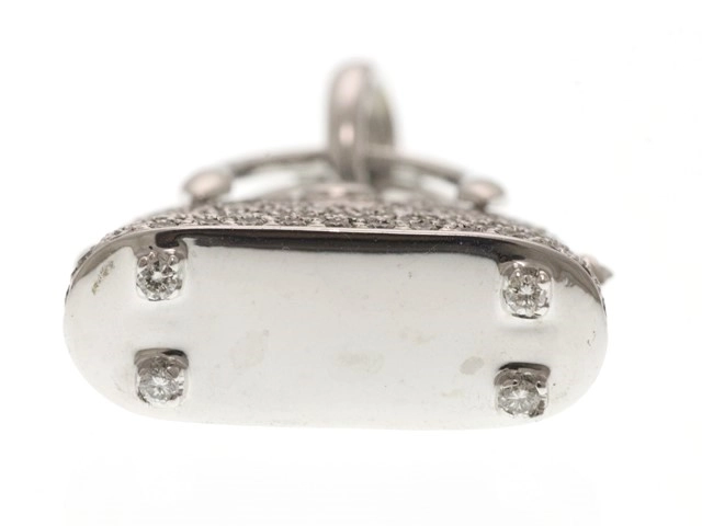 JEWELRY ノンブランド ペンダント トップ K18 ホワイトゴールド ダイヤモンド 1.25カラット 11.0g【473】