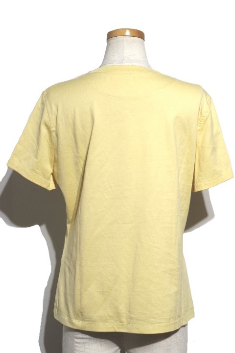 Vintage HERMES エルメス 半袖 Tシャツ イエロー 太陽