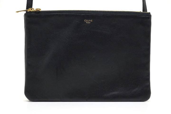 【極美品】セリーヌ　トリオ　ショルダーバッグ　ラージ CELINE セリーヌ ショルダー バッグ ラージトリオバッグ