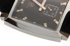 TAG HEUER タグホイヤー 腕時計 モナコ レディ キングスマン WAW131C.FC6419 ブラウン文字盤 スティール/革 クォーツ【432】2148103901058