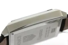 TAG HEUER タグホイヤー 腕時計 モナコ レディ キングスマン WAW131C.FC6419 ブラウン文字盤 スティール/革 クォーツ【432】2148103901058