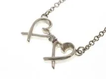 TIFFANY＆CO ティファニー ネックレス ダブルラビングハート