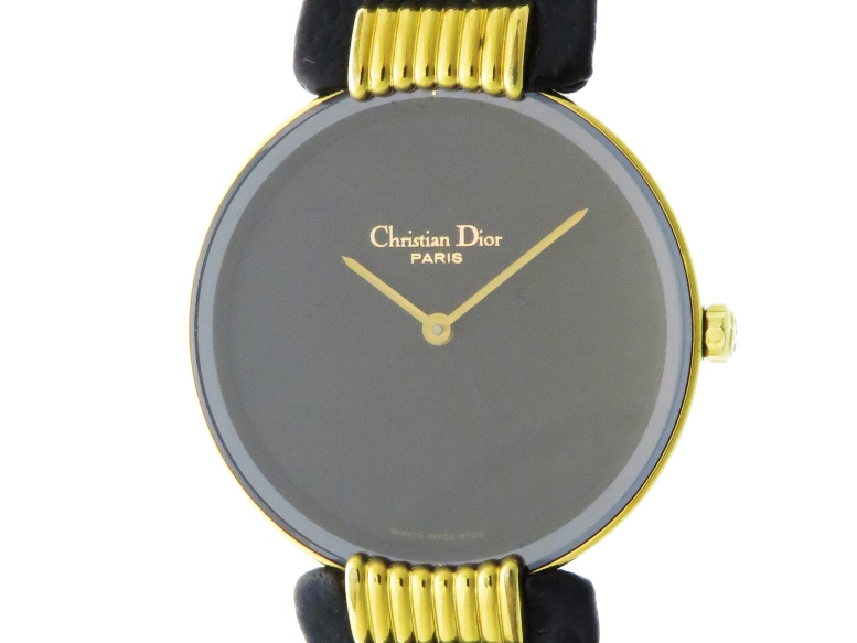 数量限定販売 Christian Dior バギラ ブラック文字盤 クォーツ 腕時計