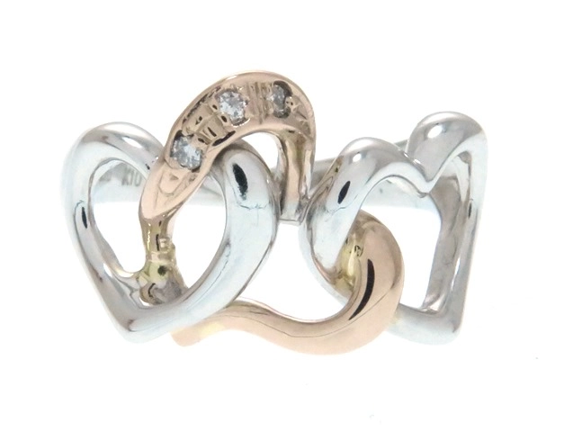 JEWELRY ノンブランド 貴金属・宝石 指輪 ピンキーリング K10ホワイト