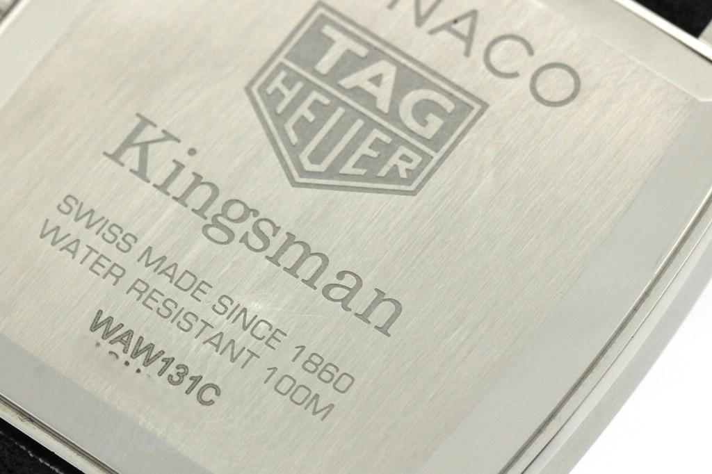 TAG HEUER タグホイヤー 腕時計 モナコ レディ キングスマン WAW131C.FC6419 ブラウン文字盤 スティール/革 クォーツ【432】2148103901058