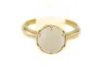 JEWELRY　ジュエリー　リング　K18　ムーンストーン　約3.4ｇ　11号　2143500265154　【472】H