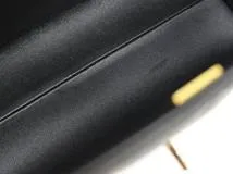 CHANEL シャネル マトラッセ トップハンドルバッグ 2WAY ショルダーバッグ ブラック GP ゴルード金具 キャビアスキン AS4712