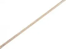 JEWELRY ノンブランドジュエリー チェーン ネックレス K18YG 7.7g【434】
