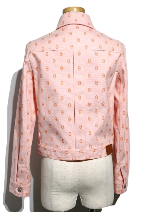 HERMES エルメス ジャケット シェーヌダンクル デニムジャケット HERMES エルメス ジャケット シェーヌダンクル デニムジャケット