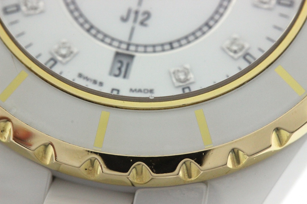 CHANEL シャネル 腕時計 J12 33mm H2181 11Pダイヤモンドホワイト文字  