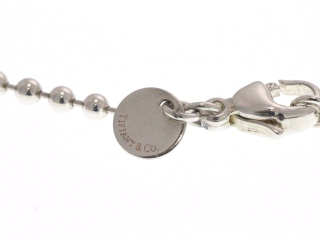 TIFFANY＆CO ティファニー ネックレス ドッグタグ ペンダント 925