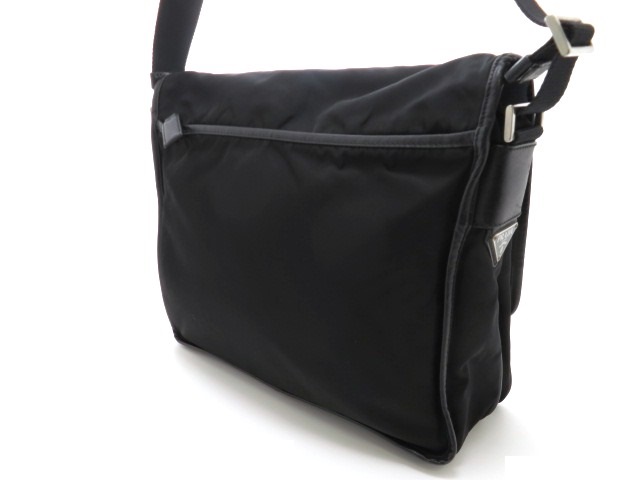 PRADA プラダ ショルダーバッグ メッセンジャーバッグ ナイロン レザー