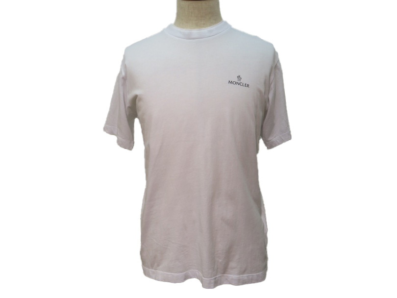MONCLER モンクレール Tシャツ メンズL ホワイト コットン