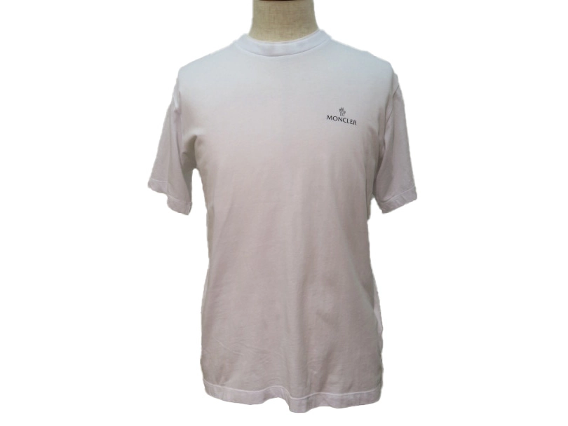 MONCLER モンクレール Tシャツ メンズL ホワイト コットン 2148103584732 【432】 の購入なら「質」の大黒屋（公式）