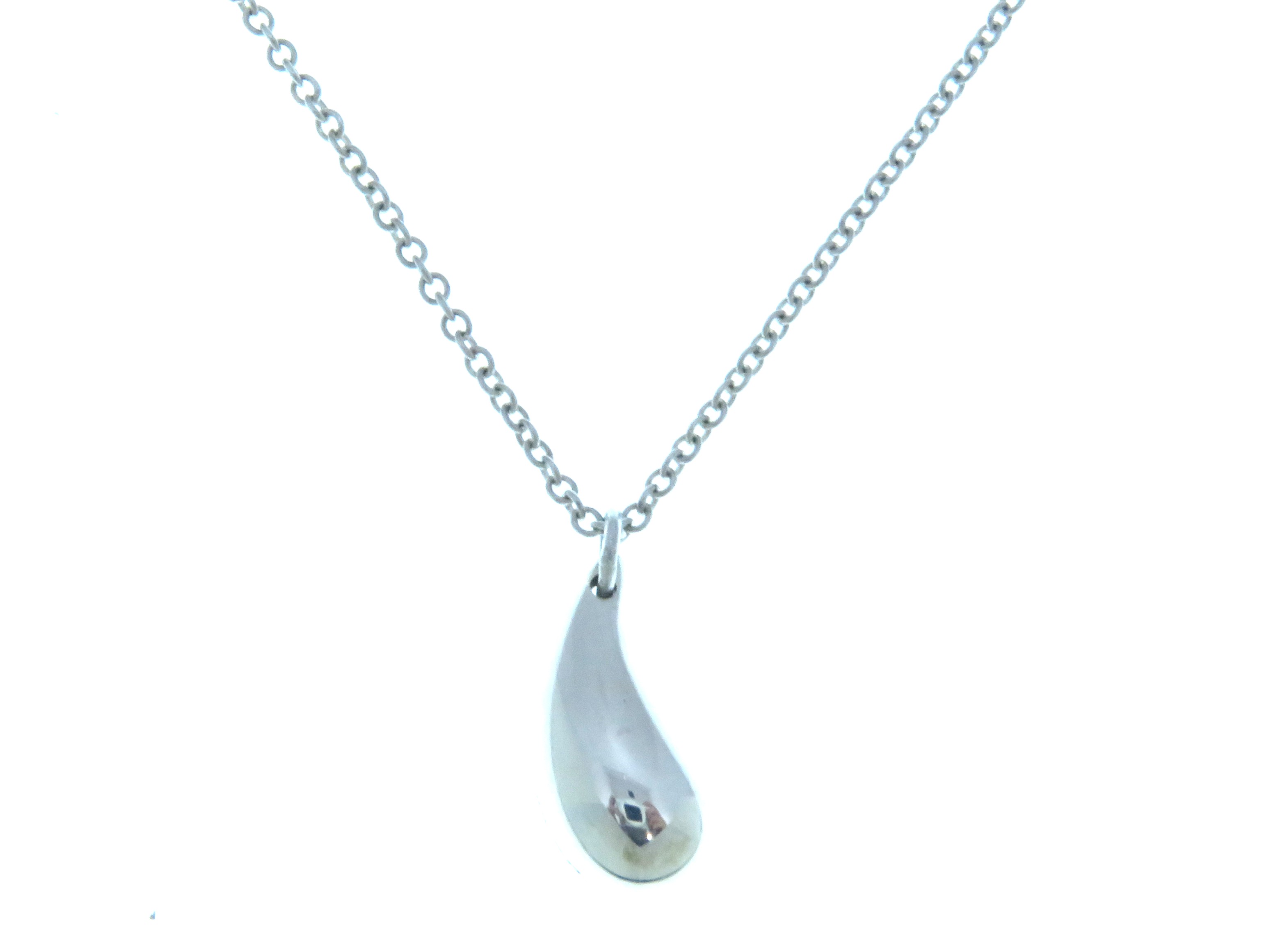 TIFFANY&CO ティファニー ネックレス ティアドロップ シルバー
