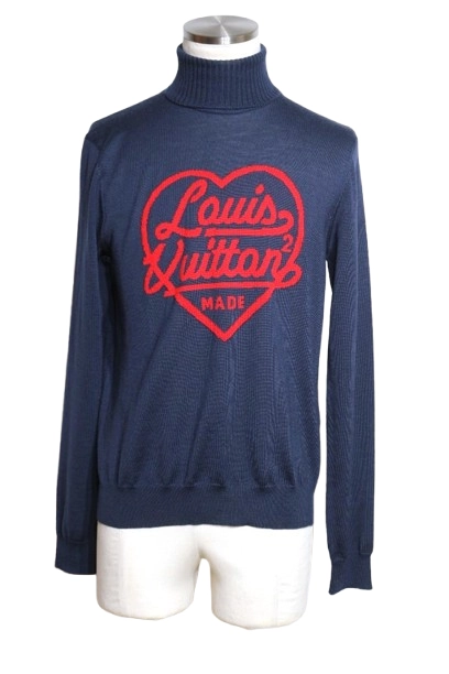 LOUIS VUITTON ルイヴィトン タートルネックニット メンズXS LOUIS VUITTON ルイヴィトン タートルネックニット メンズXS