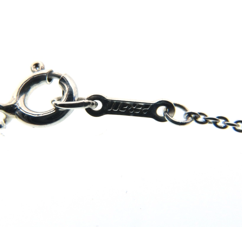 TIFFANY＆CO　ティファニー　ダブルループネックレス　シルバー　約2.6g　約40cm　2148103834417　【205】