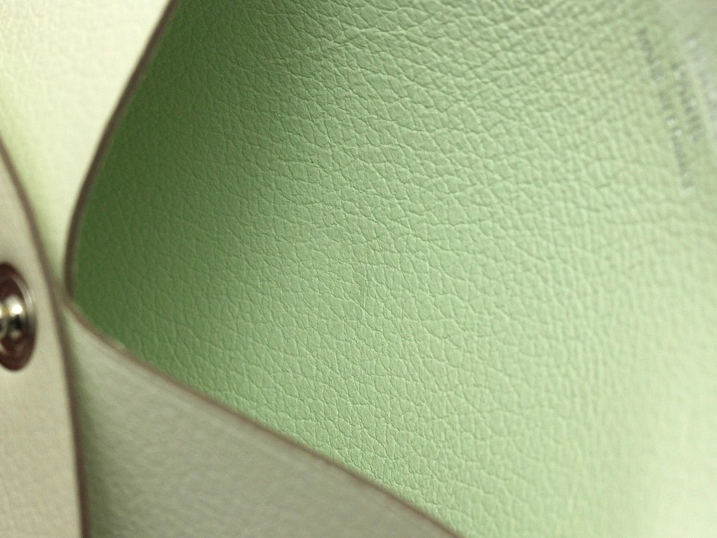 HERMES エルメス 財布/コインケース バスティアヴェルソ マッシュルーム/ヴェールフィズ/シルバー金具 エバーカラー U刻印(2022年頃)【472】YY