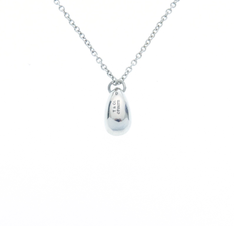 Tiffany & Co. ティファニー ティアドロップ ネックレス シルバー TIFFANY＆CO ティファニー ティアドロップ ネックレス シルバー