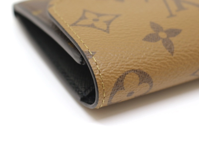 LOUIS VUITTON　ルイ・ヴィトン　財布　ポルトフォイユ・エミリー　モノグラム・リバース　M82157　2143300229851　【200】