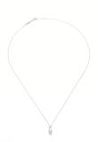 TIFFANY＆CO　ティファニー　ティアドロップ　ネックレス　シルバー　約2.4g　約40cm　2148103834509　【205】