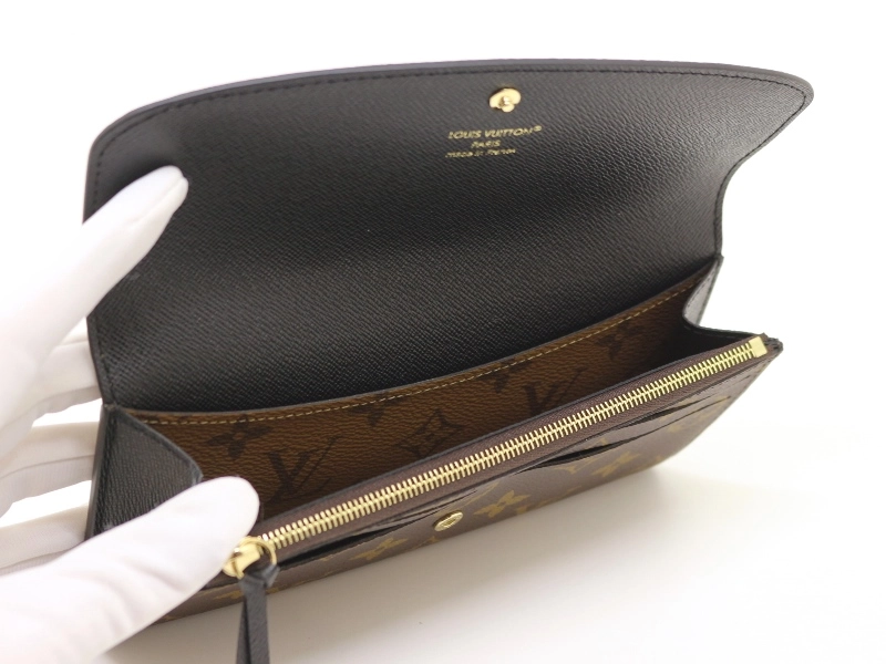 LOUIS VUITTON　ルイ・ヴィトン　財布　ポルトフォイユ・エミリー　モノグラム・リバース　M82157　2143300229851　【200】