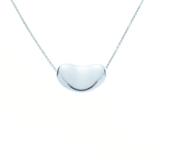 TIFFANY&CO　ティファニー　ビーンネックレス　シルバー　約8.1g　約40cm　2148103834523　【205】