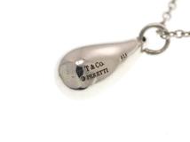 TIFFANY&CO ティファニー ジュエリー ネックレス ティアドロップ ペンダント 925 シルバー 2.7g【473】