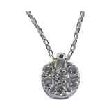 JEWELRY ノンブランドジュエリー ネックレス　K10WG　D0.20　約1.0g　【208】2141300431281