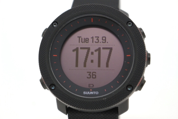 SUUNTO TRAVERSE ALPHA OW151 メンズ デジタル時計 GPS レッドバックライト （2146000319471）【200】