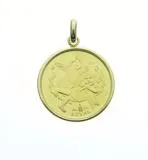 JEWELRY　ノンブランドジュエリー　貴金属・宝石　コイントップ　K24イエローゴールド/K18イエロゴールド　約3.7g　2143600381891　【205】
