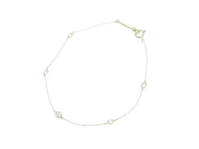 AHKAH アーカー ヌーディードロップ ブレスレット K18ゴールド