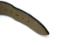 Cartier カルティエ サントスデュモンLM　WSSA0022　シルバー文字盤　ステンレススチール　ブルー　革ベルト　クォーツ　メンズ　腕時計　K