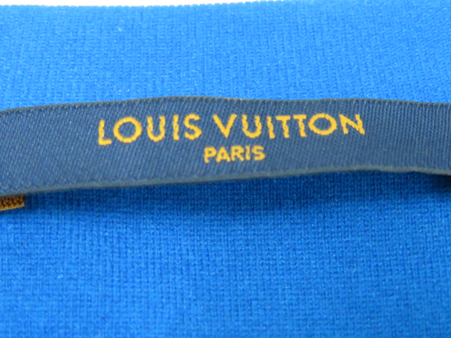 LOUIS VUITTON　ルイヴィトン　クラウド プリント Tシャツ　メンズ XXL　ブルー　ホワイト　コットン　（2143000580214）　 【432】
