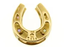 JEWELRY　ジュエリー　トップ　K18　色石　ダイヤモンド0.06ct　約1.4g　2120500194752【472】HA