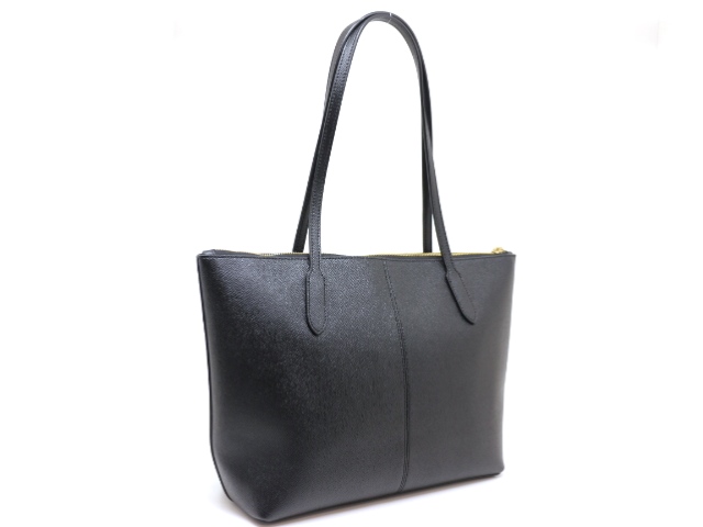 COACH コーチ バッグ トートバッグ ブラック レザー 4454