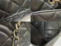 CHANEL　シャネル　GSTトート　ブラック／ＳＶ　キャビア　A50995　2148103843259【432】
